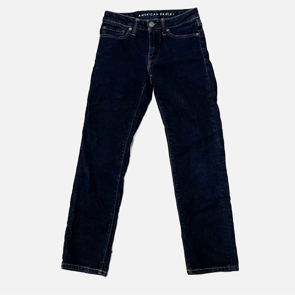 American Eagle Next Level Airflex Slim Straight Jeans Size 28 X 28 EUC - Picture 1 of 7